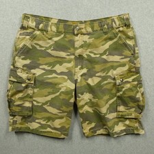 Carhartt Cargo Shorts Mens 40 Camo Relaxed Fit Canvas Utility Workwear 100279