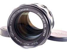  Exc 5 Pentax Super-Multi-Coated TAKUMAR 105mm f2.8 For M42 From JAPAN