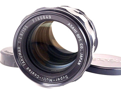 [Exc+5] Pentax Super-Multi-Coated TAKUMAR 105mm f2.8 For M42 From JAPAN