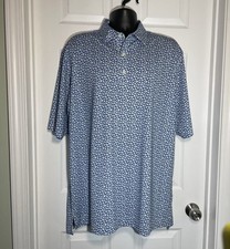 NWOT FOOTJOY FJ Floral Jacquard Mens Polo Shirt Golf Wicking Size XL