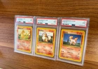 1999 pokemon growlithe charmander ponyta PSA 9 for user hardpointcollectables