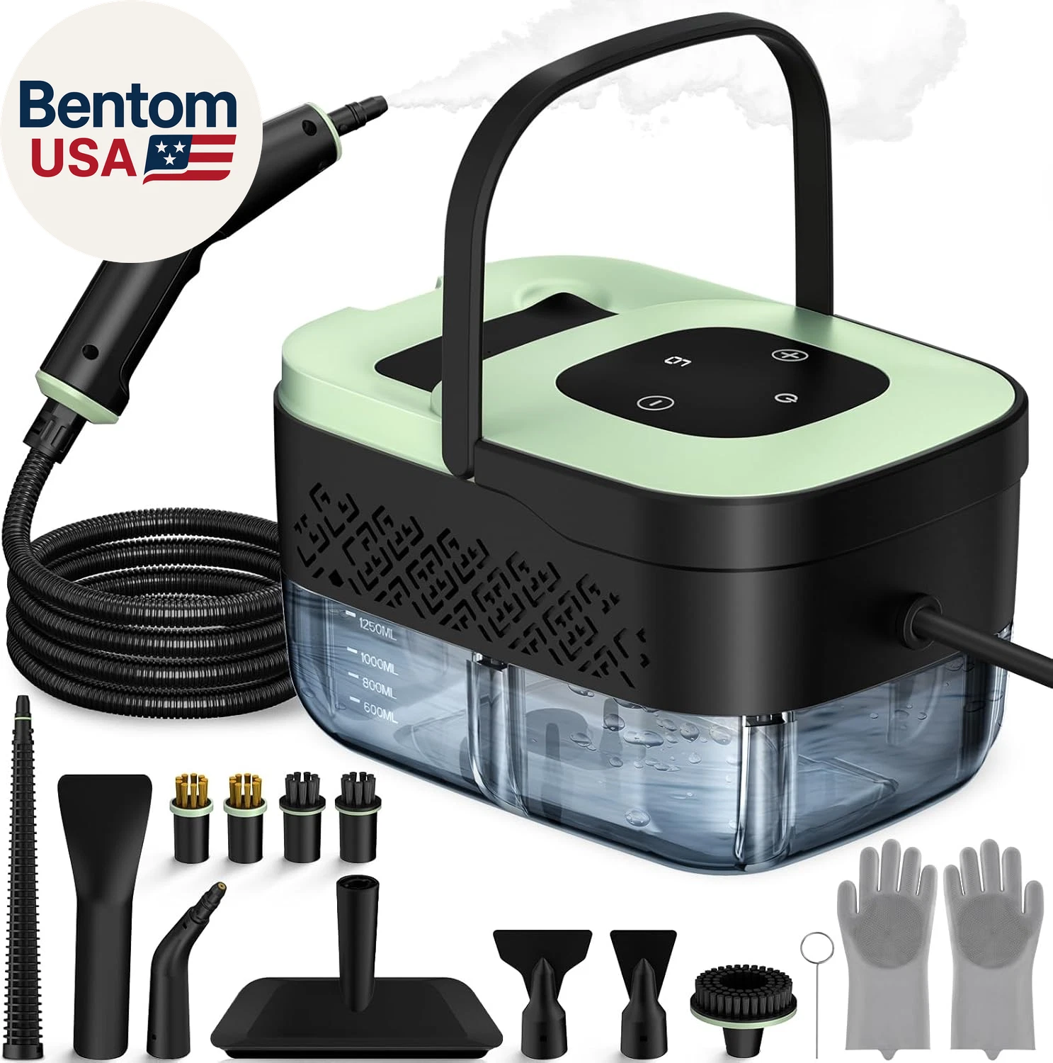 Steam Cleaner, Portable Steamer for Cleaning with 16Pcs Accessories, 6-Level Adj
Opens in a new wind