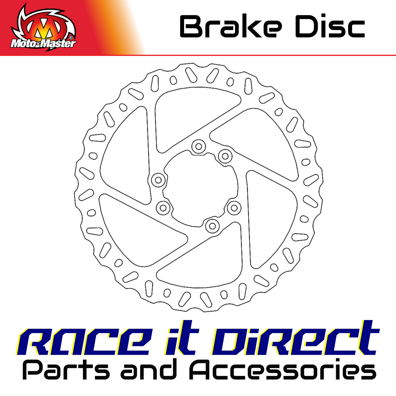 Brake Disc for TM EN 250 FI 2015-2020 Front Nitro Fixed Disc MotoMaster