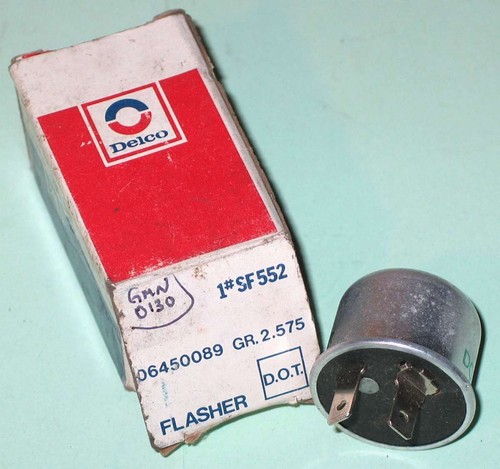1982-1992 Camaro Corvette Firebird Cutlass NOS flasher can 6450089