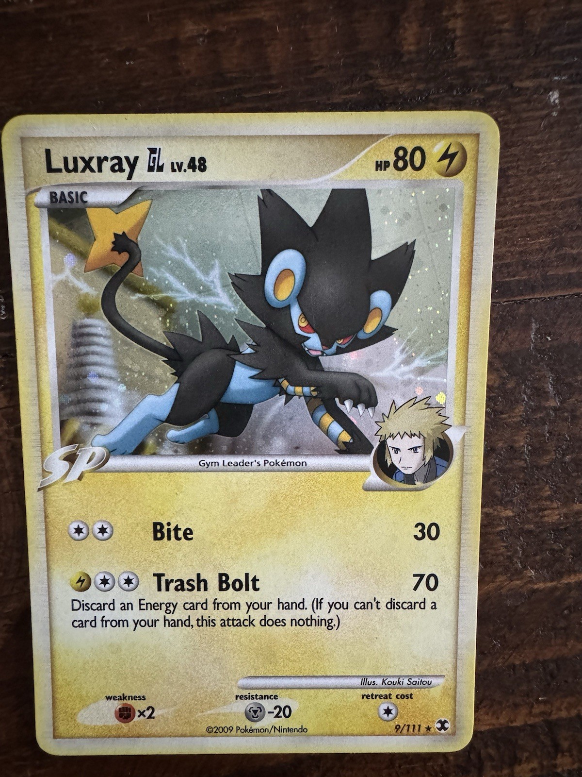 Luxray GL 9/111 Platinum Rising Rivals Holo MP