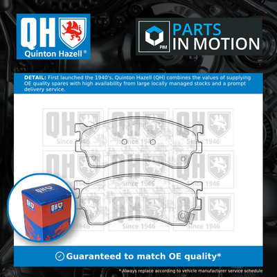 Brake Pads Set fits MAZDA MX6 GE 2.5 Front 92 to 97 KL QH CBY13323ZA CBY13323ZC