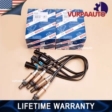 4PCS OEM Bosch Oxygen O2 Sensor for 1996-2002 C1500 K1500 Silverado Sierra 1500