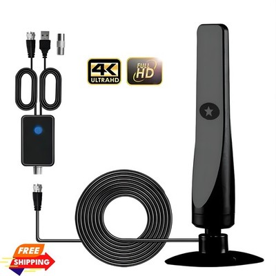Wave Max Tv Antenna 2026, Signal Booster TL Best Quality Receiver Indoor/OutDoor