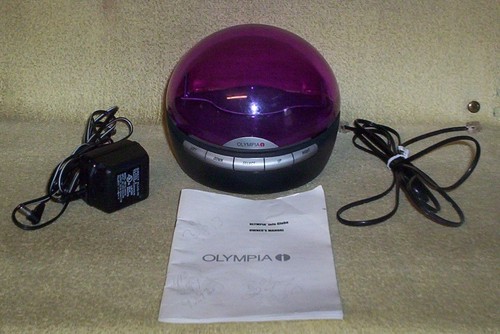 DIGITAL CALLER ID REAL TIME CLOCK "OLYMPIA INFORMATION GLOBE" - AS IS