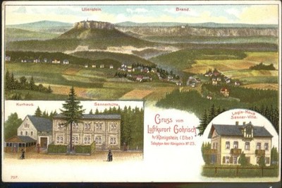 Gohrisch Logishaus Senner Villa Kurhaus Sennerhü