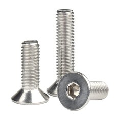 M6-1.0 X 55mm Flat Head Socket Cap Screws Bolts Stainless Steel 18-8 304 ...
