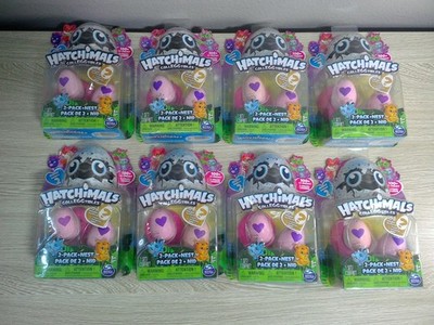 Hatchimals Collectibles Season 2 Toy 2 Pack + Nest Spin Master Golden 8 total