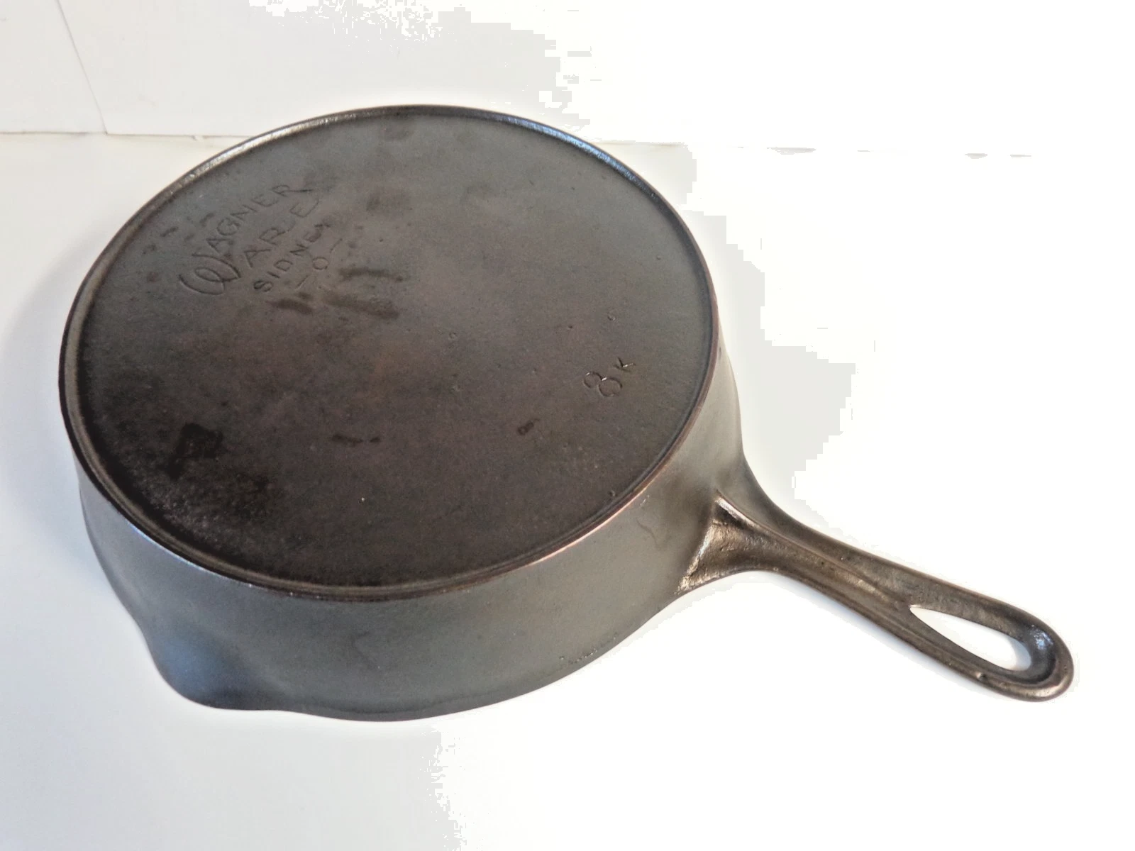 Vintage WAGNER WARE Sidney-O-Cast Iron Skillet -8K w/Heat Ring 1920-1924
Opens in a new window or ta