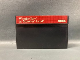 Wonder Boy in Monster Land (1988) Sega Master System Video Game WORKS/NO MANUAL 