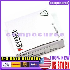 1PCS NEW Keyence FS-N10 Fiber Optic Sensor Amplifier US Free TAX