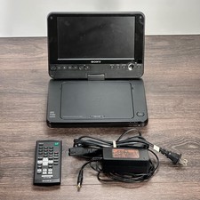 Sony DVP-FX820 Black LCD Display Monitor Portable DVD Player PARTS/REPAIR READ 