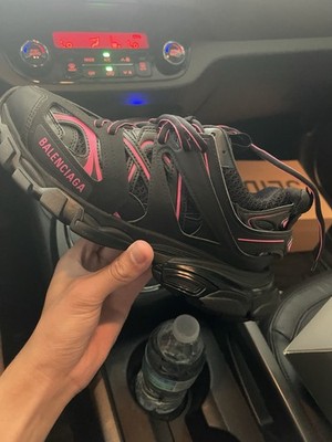Balenciaga Track Black Pink Fluo