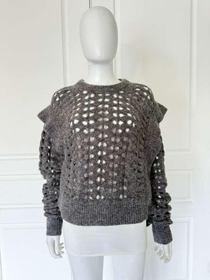 BERENICE Acelia Sweater In Charcoal BNWT Size XS $299
