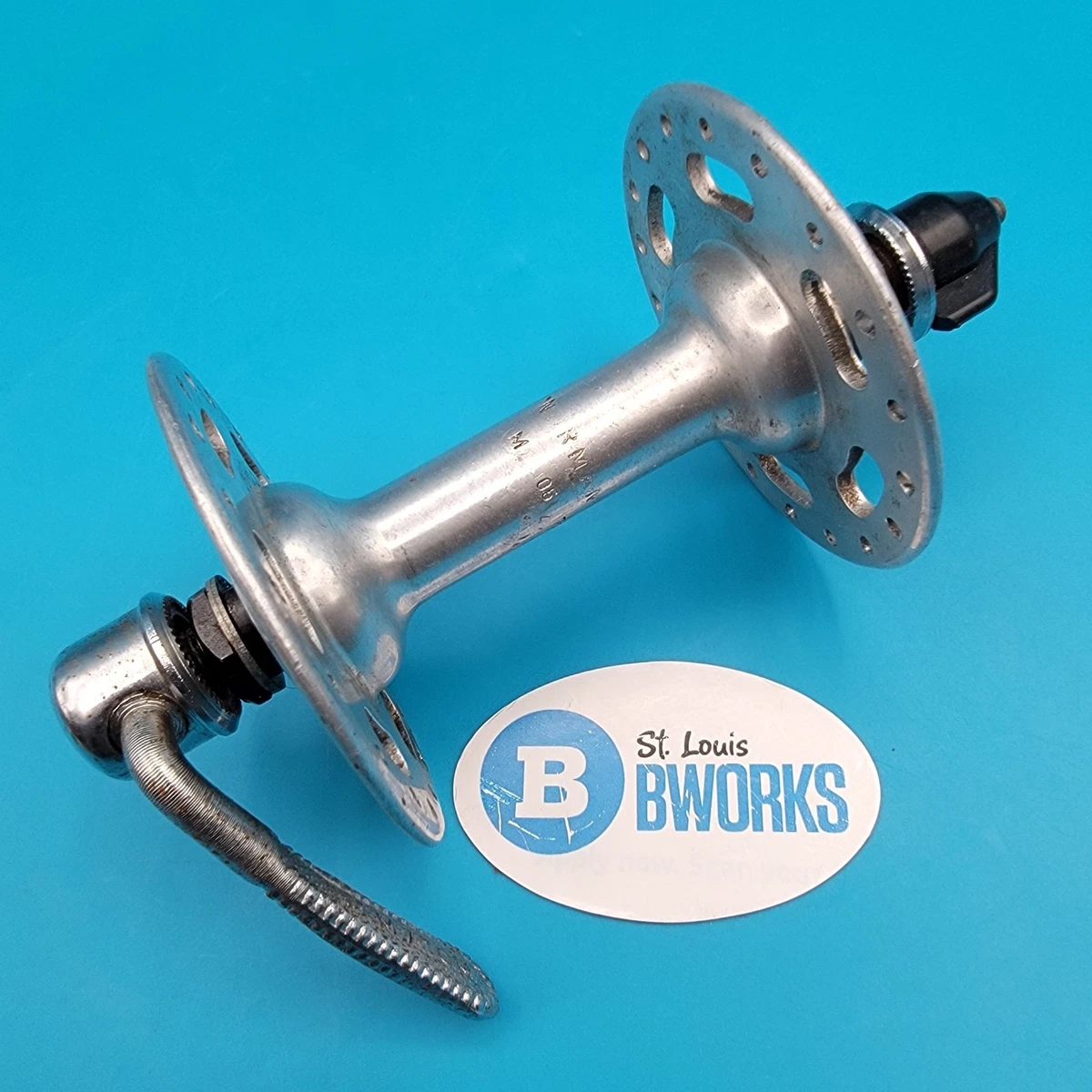 Moyeu Avant NORMANDY COMPETITION – 36 Trous – Pour Vélo Ancien – Fabriqué En France