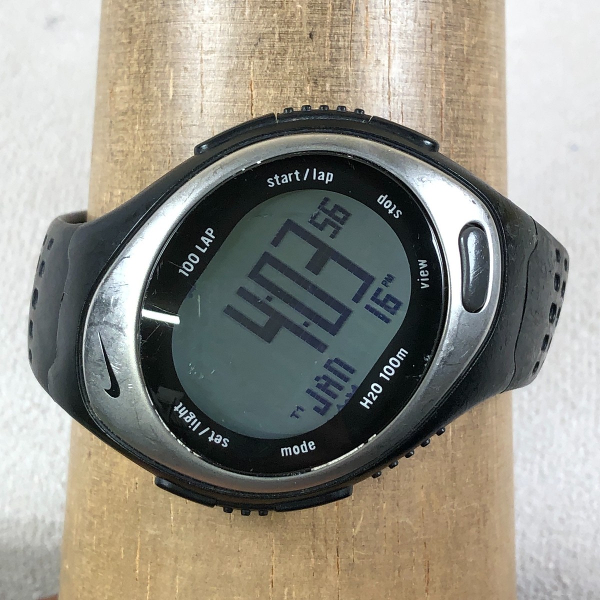 Nike Bowerman Series Men WR0127 Sport Silicone Quartz Digital 50mm 