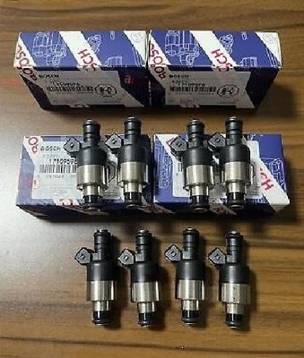 8X ORIGINAL BOSCH OEM FUEL INJECTORS 17109596 FOR 96-00 CHEVROLET GMC 7.4L V8