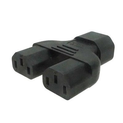 SF Cable Two IEC C13 to IEC C20 Plug Adapter