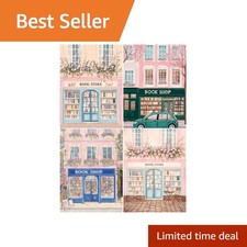 Bookstore Diamond Art Kits for Adults, Diamond Painting Kits for Beginner 4...
