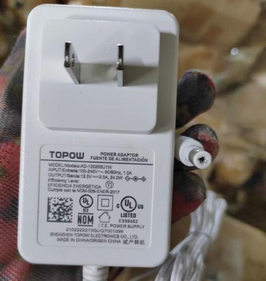 Topow AD-120200U1W Netzteil-Ladegerät 12V 2A