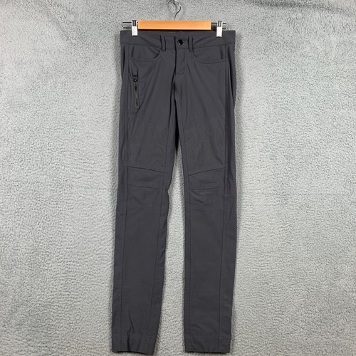 Lululemon Bust A Move Pants Women's 4 Soot Light Slim Fit Travel Commute Moto