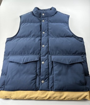 Alpine Design Men's 1962 Puffer Vest Vintage Blue Size Medium Winter Rugged NWT
