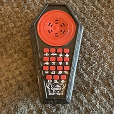 Occasions Brand Black Coffin Spooky Sound Box 15 Sounds Halloween Prop Works