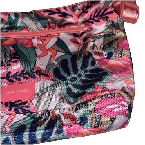 Vera Bradley Recycled Lighten Up ReActive Crossbody Sling Bag Rain Forest Canopy - Picture 2 of 7