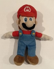 Super Mario Bros Wii 2010 Nintendo Mario 8 Inch Plush Global Holdings Nice Shape