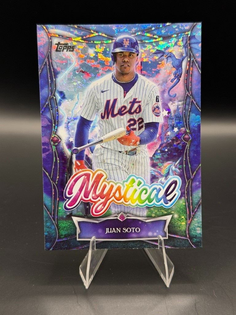 Juan Soto 2025 Topps Update Mystical Insert #MYS-14 Mets | eBay
