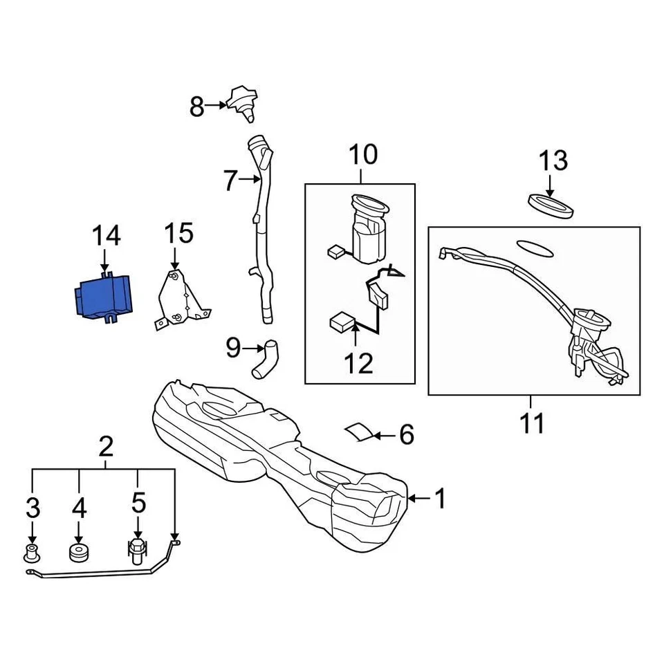 For BMW X6 2008-2010 BMW 16147229173 Fuel Pump Driver Module Foto 4 de 4