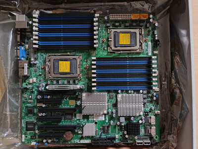 Supermicro H8DG6-F Dual Socket AMD G34 DDR3 SAS2 Controller I/O Shield