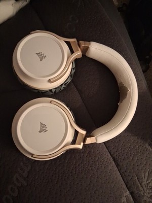 Corsair Virtuoso RGB White Wireless Portable Over-Ear Stereo Gaming Headset