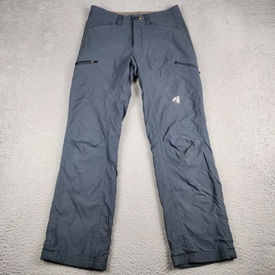 Eddie Bauer Pants Mens 30x30 Gray First Ascent Fleece Lined Hiking Cargo - Image 1 of 4