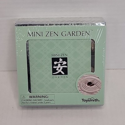 Mini Desktop Zen Garden Kit Life In Miniature Toysmith Brand New Meditation