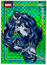 2026 Topps Chrome Marvel Trading Cards - 187 - Venom - Green X-Fractor 81/99