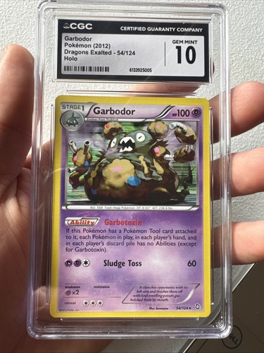 Garbodor graded CGC 10 for sale on eBay