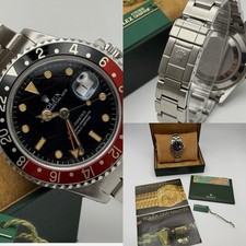 ROLEX 16700 1991 COKE PEPSI GMT 16710 UNBELIVEABLE PUMPKIN SPIDER TROPICAL DIAL