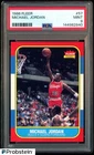 1986-87 Fleer Basketball #57 Michael Jordan RC Rookie HOF PSA 9 MINT