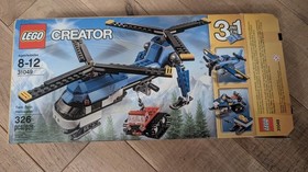 LEGO CREATOR: Twin Spin Helicopter (31049) 3 In 1 With Instructions 97% W/ BOX