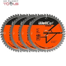 TCT Saw Blade 216mm x 48T x 30mm Bore For GCM800,GCM8SJL Pack of 4