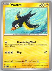 Wattrel 081/193 Paldea Evolved Common