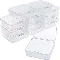 Vous 12Er Pack Aufbewahrungsbox Durchsichtig Box Mit Deckel Aus Kunststoff - B6,