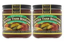 2 PACK - Better Than Bouillon Seasoned Vegetable Base, 8 oz Jar - FREE SHIP!!
