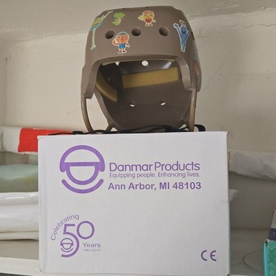 Danmar Products Soft Shell Helmet Brown Lightweight Adjustable X-Small