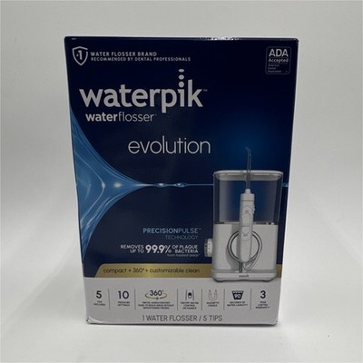 Waterpik Evolution Countertop Water Flosser WF-33W010, 10 Settings, White